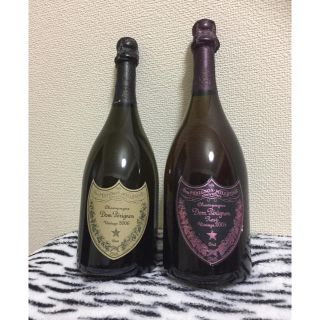 ドンペリニヨン(Dom Pérignon)の☆スワローズ命様☆ 評価100記念激安ドンペリニョン ロゼ(ピンドン)と白計２本(シャンパン/スパークリングワイン)