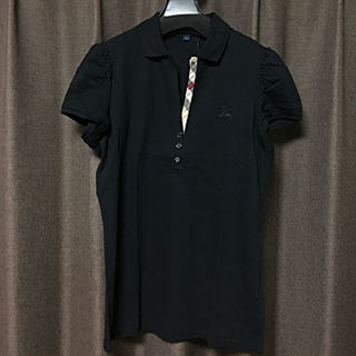バーバリー(BURBERRY)のバーバリーBURBERRYロンドンリボンポロシャツロゴ入チェック高級人気ブランド(ポロシャツ)