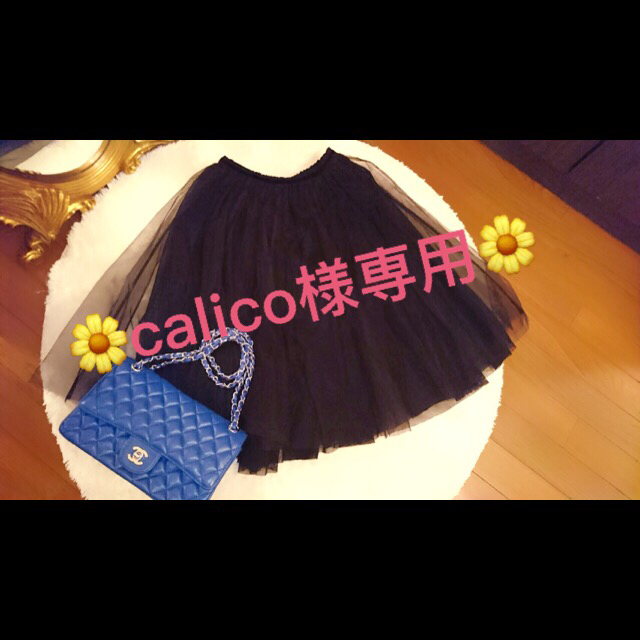 tocco(トッコ)のcalico様専用♥️【美品💗tocco♡closet】チュールスカート レディースのスカート(ひざ丈スカート)の商品写真