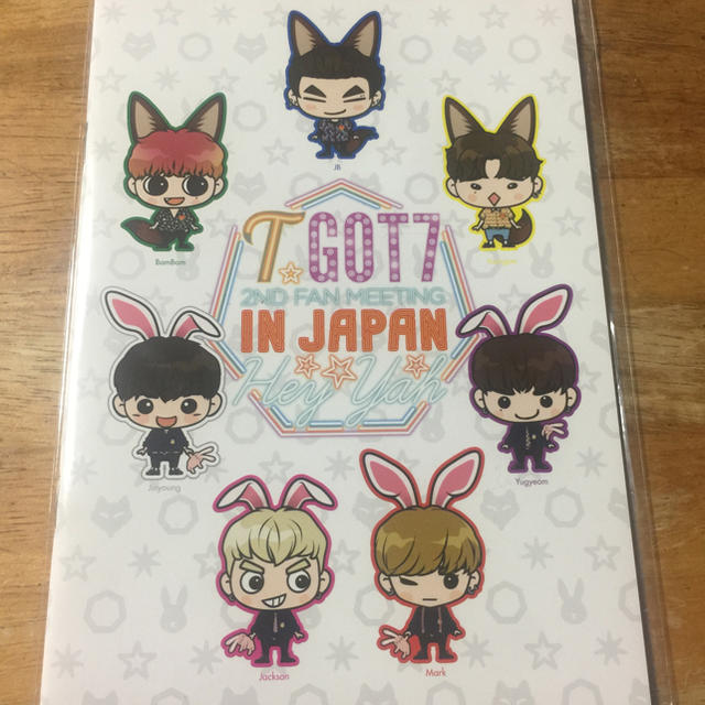 GOT7 ノート エンタメ/ホビーのタレントグッズ(アイドルグッズ)の商品写真