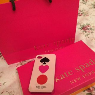 ケイトスペードニューヨーク(kate spade new york)のkate spade♡iPhoneケース(モバイルケース/カバー)