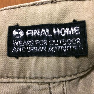 ファイナルホーム FINAL HOME カーゴパンツ    メンズ S