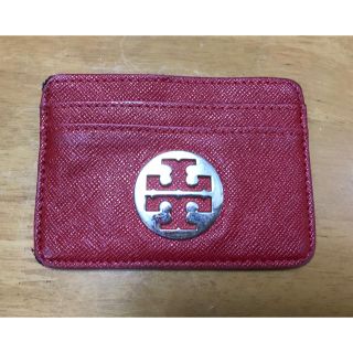 トリーバーチ(Tory Burch)の♥️ トリーバーチ 定期入れ 赤色 ♥️(名刺入れ/定期入れ)