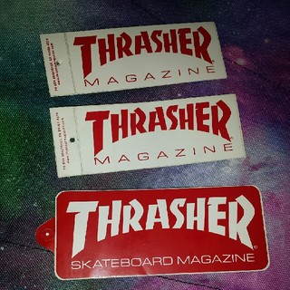 スラッシャー(THRASHER)のThrasher ステッカー 3枚セット(ステッカー)