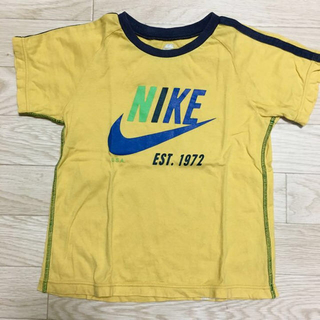 ナイキ(NIKE)のNIKE ナイキ 肩ラインアクセント ロゴ Tシャツ 110(その他)