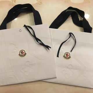 モンクレール(MONCLER)のさやか様専用‼️モンクレール ショップ袋 MONCLER ブランド紙袋 1枚(ショップ袋)