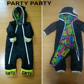 パーティーパーティー(PARTYPARTY)の【masa様専用】PARTY PARTY　ジャンプスーツ　サイズ90(ジャケット/上着)