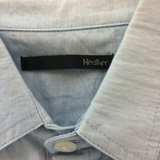 heather(ヘザー)のHeather デニムシャツ レディースのトップス(シャツ/ブラウス(長袖/七分))の商品写真