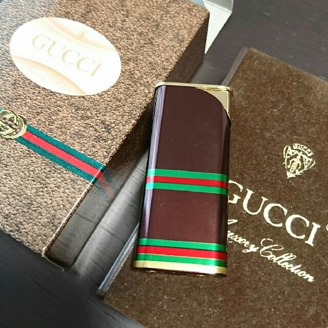 Gucci(グッチ)のGUCCI✨未使用✨ライター✨ メンズのファッション小物(タバコグッズ)の商品写真