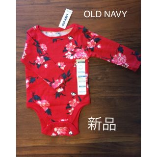 オールドネイビー(Old Navy)の【お値下げ】新品★ オールドネイビー  ロンパース  3-6m OLD NAVY(ロンパース)