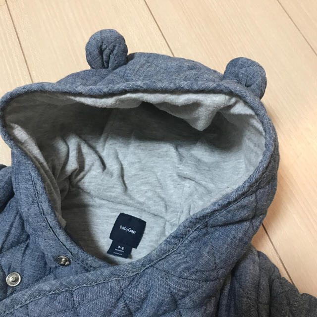 babyGAP(ベビーギャップ)の赤ちゃん カバーオール キルティング アウター キッズ/ベビー/マタニティのベビー服(~85cm)(カバーオール)の商品写真