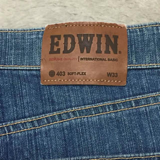 エドウィン(EDWIN)のEDWIN 403 SOFT-FLEX W33♡メンズ ジーパン♡(デニム/ジーンズ)