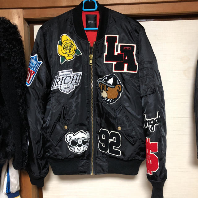 JOYRICH(ジョイリッチ)のジョイリッチ  ワッペン MA-1 メンズのジャケット/アウター(ブルゾン)の商品写真