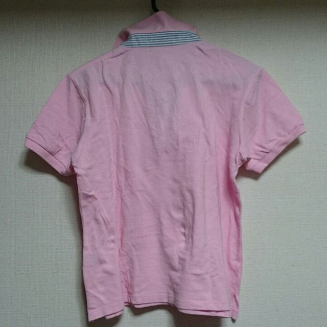 TOMMY HILFIGER(トミーヒルフィガー)の【値下げ】トミーのピンクポロシャツ メンズのトップス(ポロシャツ)の商品写真