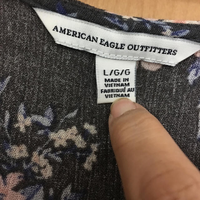 American Eagle(アメリカンイーグル)のアメリカンイーグル❤️小花柄ベビードールティアードワンピ レディースのワンピース(ミニワンピース)の商品写真