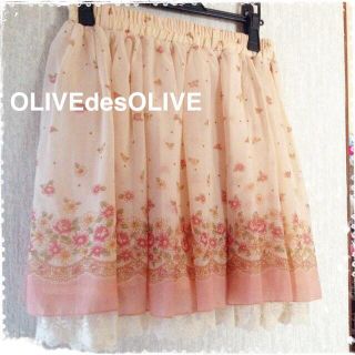 オリーブデオリーブ(OLIVEdesOLIVE)のOLIVE♡リバーシブルスカート♡(ひざ丈スカート)