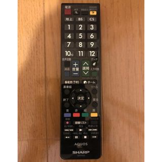 シャープ(SHARP)の (SHARP) GB154SA 液晶テレビ用リモコン (その他)