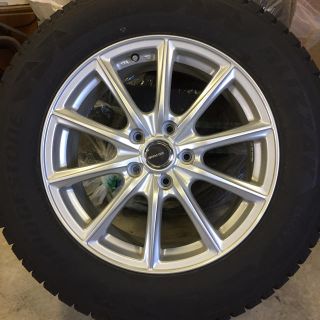 ブリヂストン(BRIDGESTONE)の【おすすめ！ほぼ新品！】スタッドレスホイールセット（BLIZZAK DMV2）(タイヤ・ホイールセット)