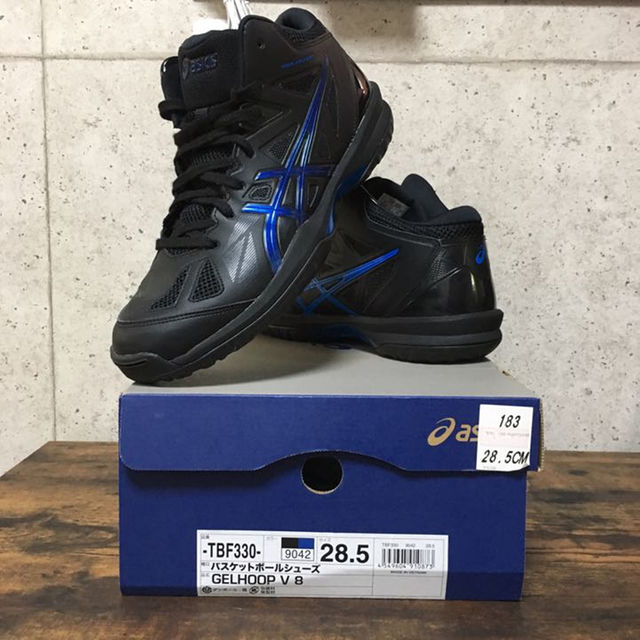 asics - 美品! アシックス ゲルフープ V8 28.5cm バッシュ バスケの