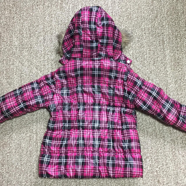 120cmキッズアウター・チェック柄・通学用 キッズ/ベビー/マタニティのキッズ服女の子用(90cm~)(ジャケット/上着)の商品写真