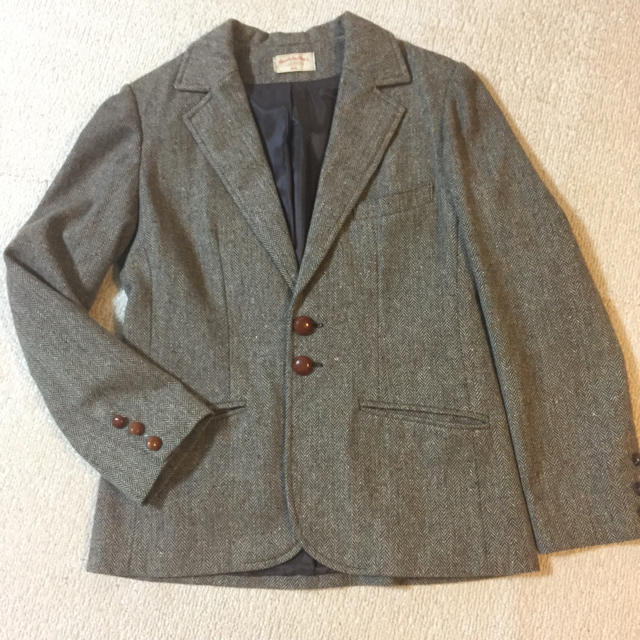 Harris Tweed(ハリスツイード)のツイードジャケット レディースのジャケット/アウター(テーラードジャケット)の商品写真