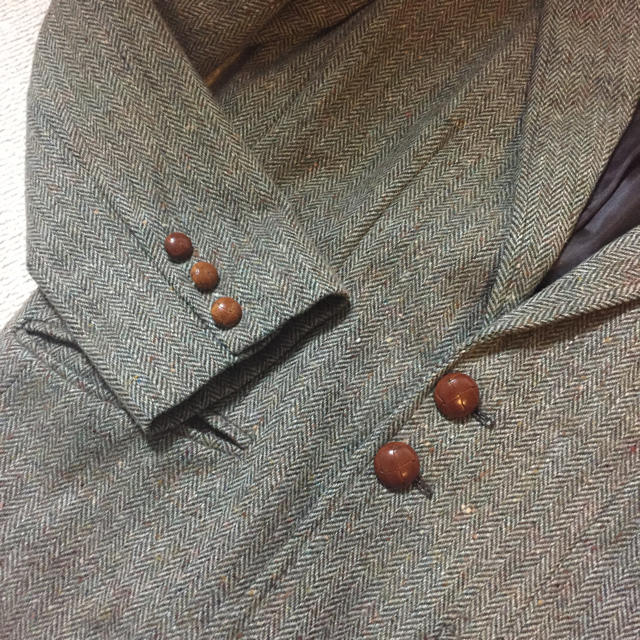 Harris Tweed(ハリスツイード)のツイードジャケット レディースのジャケット/アウター(テーラードジャケット)の商品写真