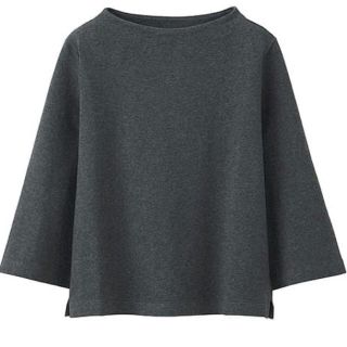 ユニクロ(UNIQLO)の✅新品❗️ボートネック 7分丈 (カットソー(長袖/七分))