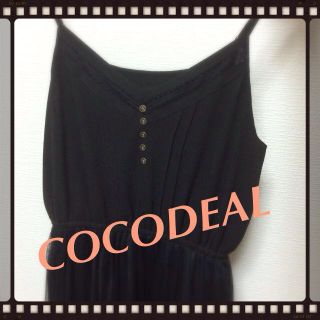 ココディール(COCO DEAL)のCOCODEAL チュールロングワンピ(ロングワンピース/マキシワンピース)