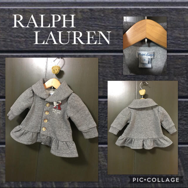 Ralph Lauren(ラルフローレン)のRalph Lauren 長袖ワンピ3M 販売価格\12495 超美品 キッズ/ベビー/マタニティのベビー服(~85cm)(ワンピース)の商品写真