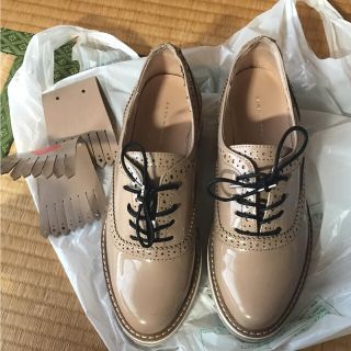 ザラ(ZARA)のZARA フラットシューズ(ローファー/革靴)