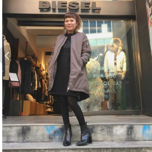 maki＿chan様専用 DIESEL ロングダウンジャケット MA-1