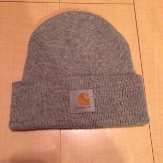 カーハート(carhartt)のcarhartt ニット帽 グレー(ニット帽/ビーニー)