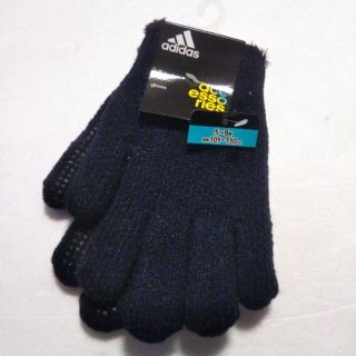 アディダス(adidas)の新品　アディダス　ニット手袋　5〜8才　内側ボア　すべりどめつき(手袋)