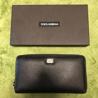 ドルチェアンドガッバーナ(DOLCE&GABBANA)の【たく9900様専用】ドルガバ ラウンドファスナー長財布 箱付 (長財布)