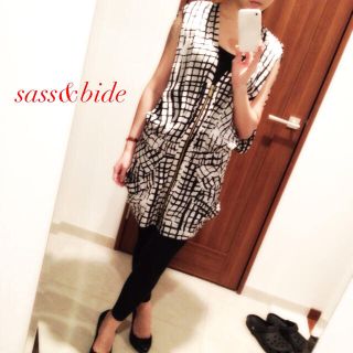 sass&bide シルクのミニワンピ(ミニワンピース)