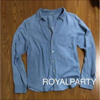 ロイヤルパーティー(ROYAL PARTY)の専用出品ROYALparty デニムシャツ(シャツ/ブラウス(長袖/七分))