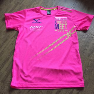 ミズノ(MIZUNO)のテニスTシャツ  2016インターハイALLJAPAN記念Tシャツ(ウェア)