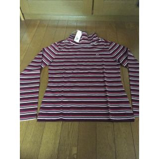 ラコステ(LACOSTE)の《値下げ》新品☆ボーダー☆タートルネック☆ラコステ(カットソー(長袖/七分))