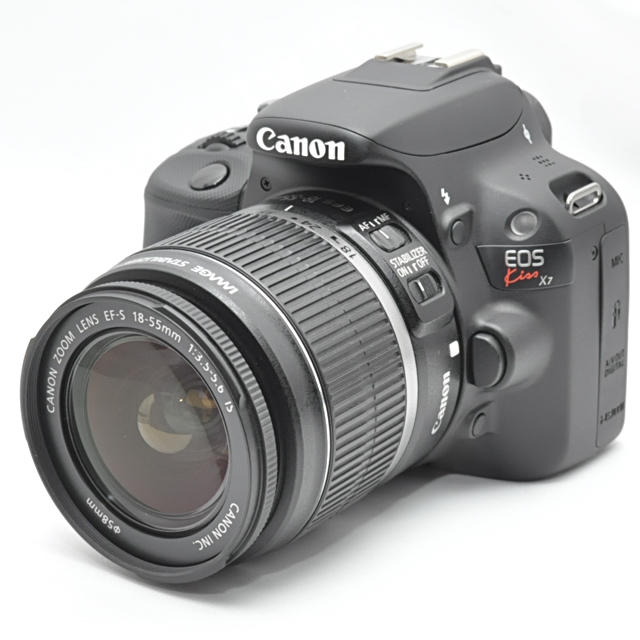 ☆Canon EOS Kiss X7 手振れ補正 レンズキット キヤノン-