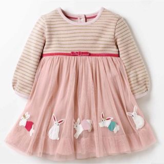 ボーデン(Boden)の〔新品〕ミニボーデン ワンピース 18-24M/プチバトー ファミリア(ワンピース)