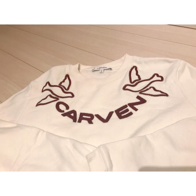 CARVEN(カルヴェン)の【ライチ様専用】CARVEN ロゴスウェット レディースのトップス(トレーナー/スウェット)の商品写真