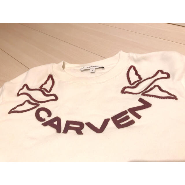 CARVEN(カルヴェン)の【ライチ様専用】CARVEN ロゴスウェット レディースのトップス(トレーナー/スウェット)の商品写真