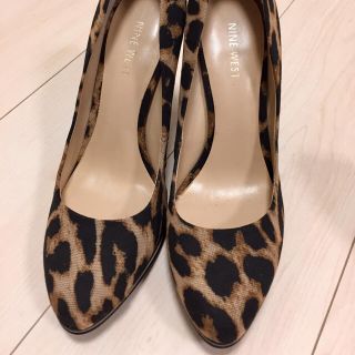 ナインウエスト(NINE WEST)の〈お値下げ〉ナインウエスト レオパード柄パンプス(ハイヒール/パンプス)