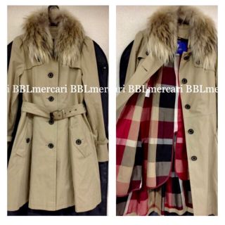 バーバリーブルーレーベル(BURBERRY BLUE LABEL)の新品 ブルーレーベル クレストブリッジ ライナー付き トレンチコート(トレンチコート)