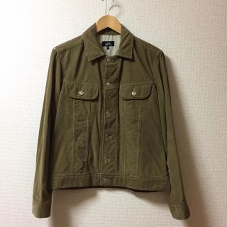 a.p.c コーデュロイ　ジャケット　ブルゾン