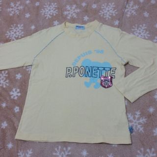 ポンポネット(pom ponette)のポンポネット★長袖Tシャツ 160cm  イエロー(その他)