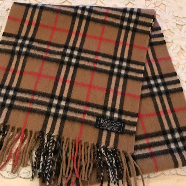 BURBERRY(バーバリー)の正規品 バーバリー カシミヤ100%マフラー ノバチェック レディースのファッション小物(マフラー/ショール)の商品写真