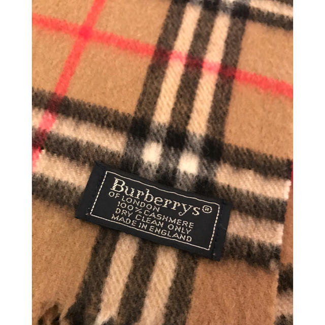 BURBERRY(バーバリー)の正規品 バーバリー カシミヤ100%マフラー ノバチェック レディースのファッション小物(マフラー/ショール)の商品写真