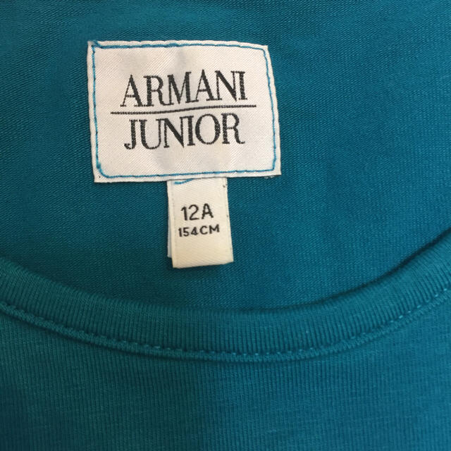 ARMANI JUNIOR(アルマーニ ジュニア)のアルマーニジュニア  チュニック サイズ12A キッズ/ベビー/マタニティのキッズ服女の子用(90cm~)(Tシャツ/カットソー)の商品写真