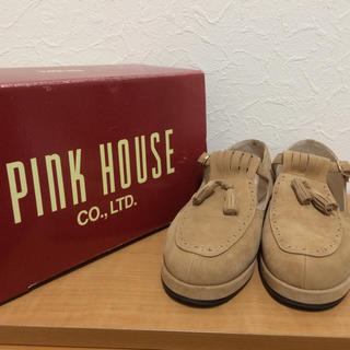 ピンクハウス(PINK HOUSE)のPINK HOUSEのスウェードタッセルシューズ(ローファー/革靴)